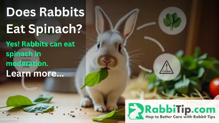 Can rabbits eat spinach