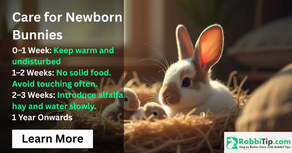 Care for Newborn Bunnies