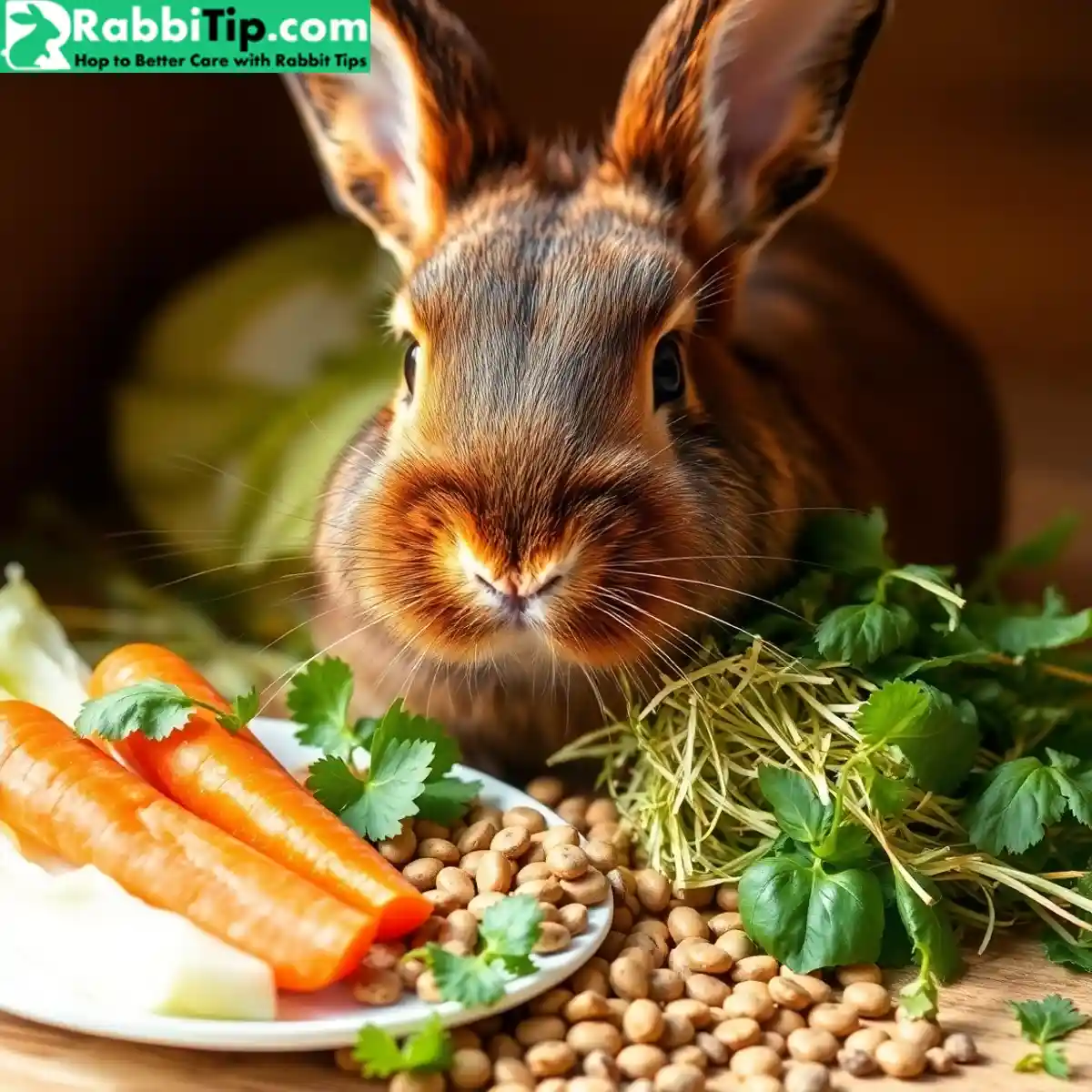 Myth 13 Carrots and Lettuce Are All They Need Rabbit ignoring carrots for timothy hay and fresh greens